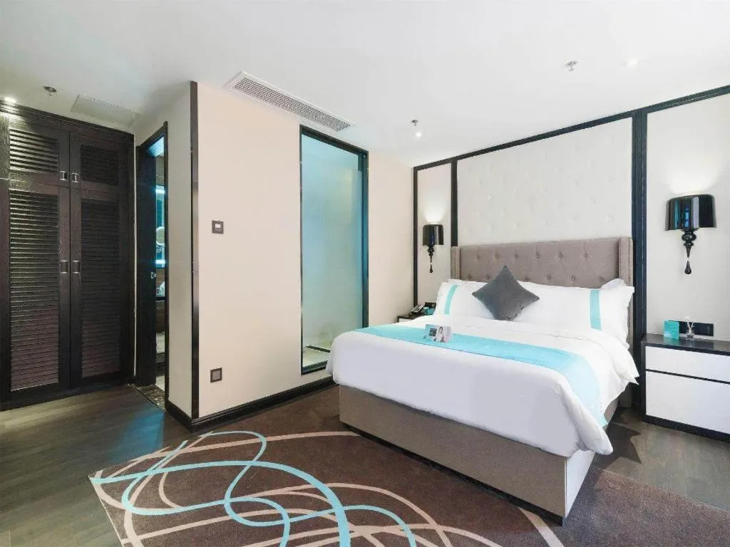 Bed in Xana Hotelle Jinan Wuanfu Interchange Huafu International Square