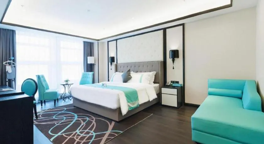 Bed in Xana Hotelle Jinan Wuanfu Interchange Huafu International Square