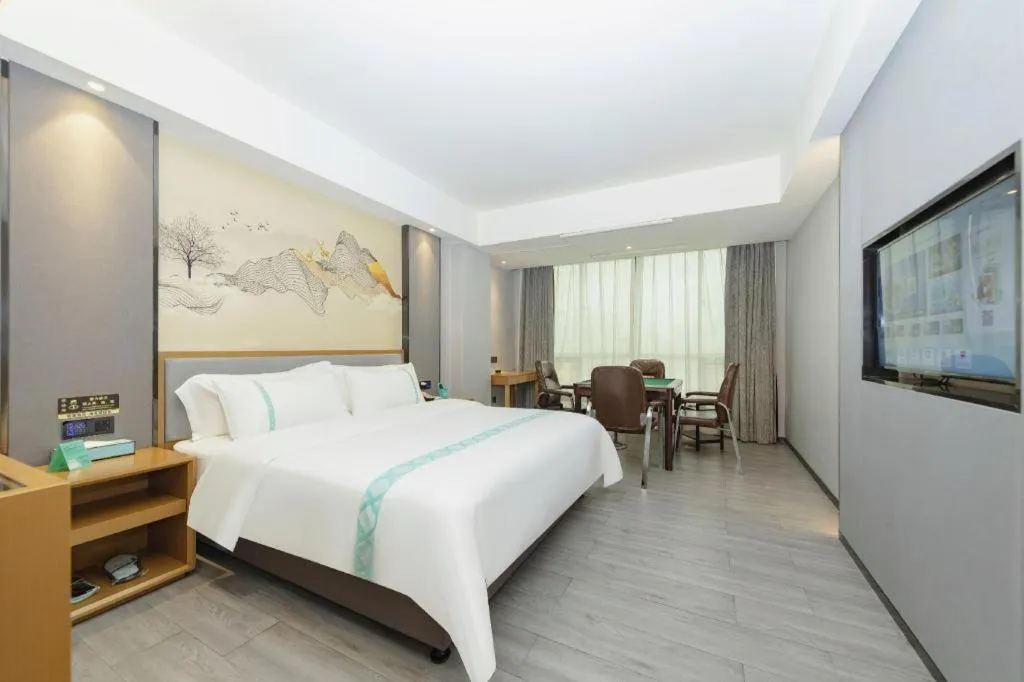 Bed in Xana Lite Huizhou Railway Station