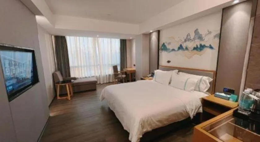 Bed in Xana Lite Huizhou Railway Station