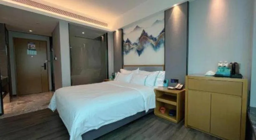 Bed in Xana Lite Huizhou Railway Station