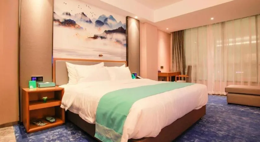 Bed in Xana Lite Huizhou Railway Station