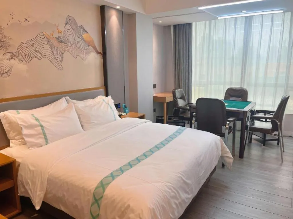 Bed in Xana Lite Huizhou Railway Station