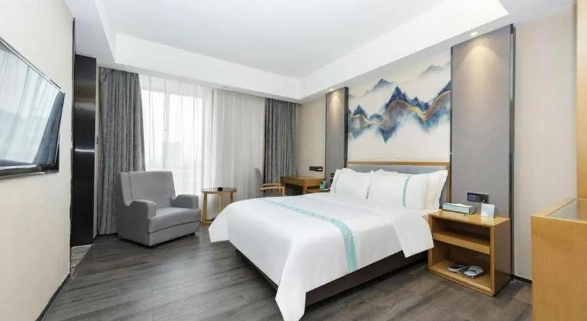 Bed in Xana Lite Huizhou Railway Station