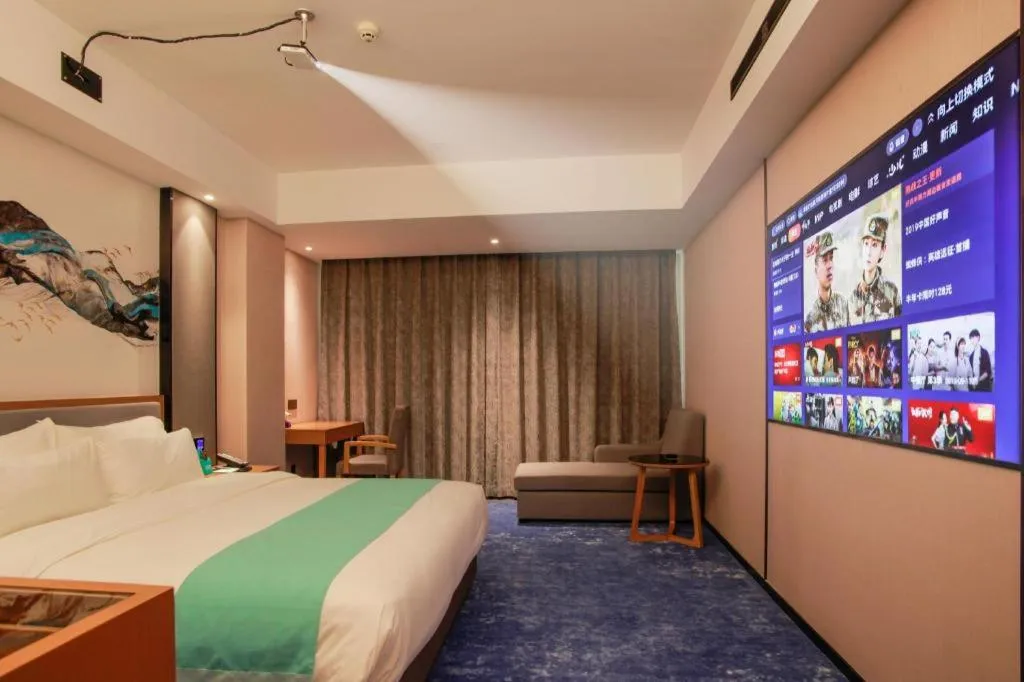 Bed in Xana Lite Huizhou Railway Station