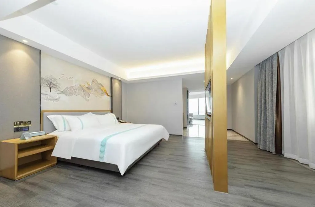 Bed in Xana Lite Huizhou Railway Station