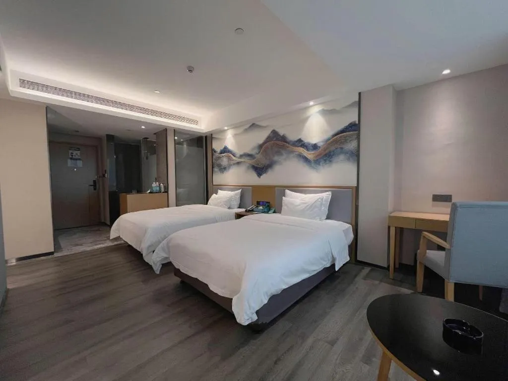 Bed in Xana Lite Huizhou Railway Station