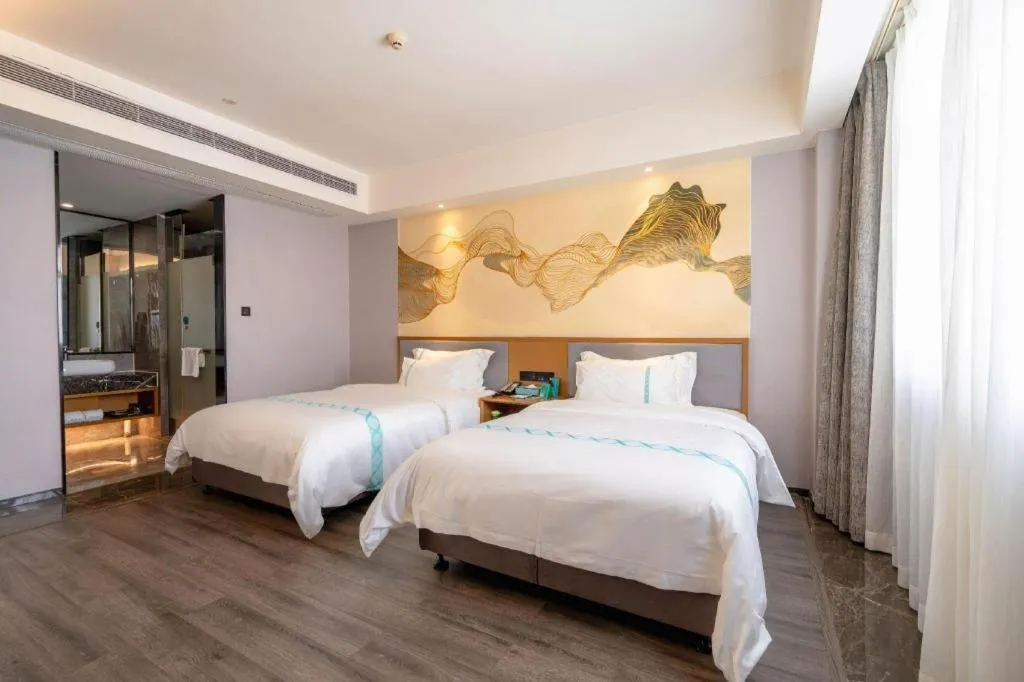 Bed in Xana Lite Huizhou Railway Station