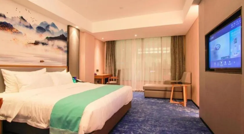 Bed in Xana Lite Huizhou Railway Station