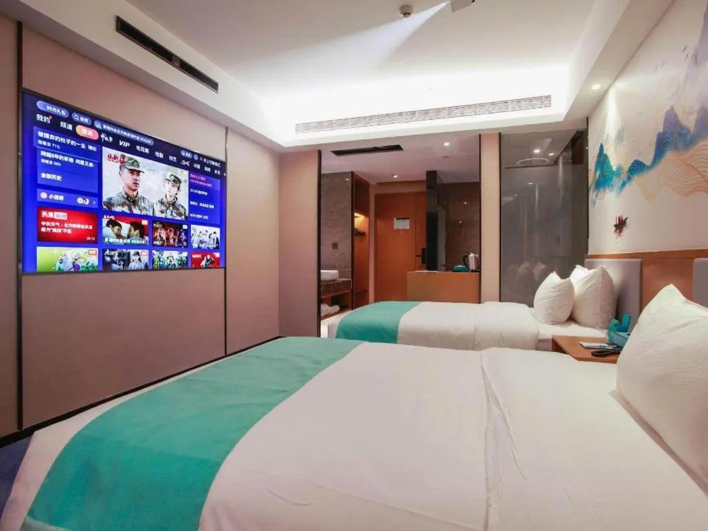 Bed in Xana Lite Huizhou Railway Station