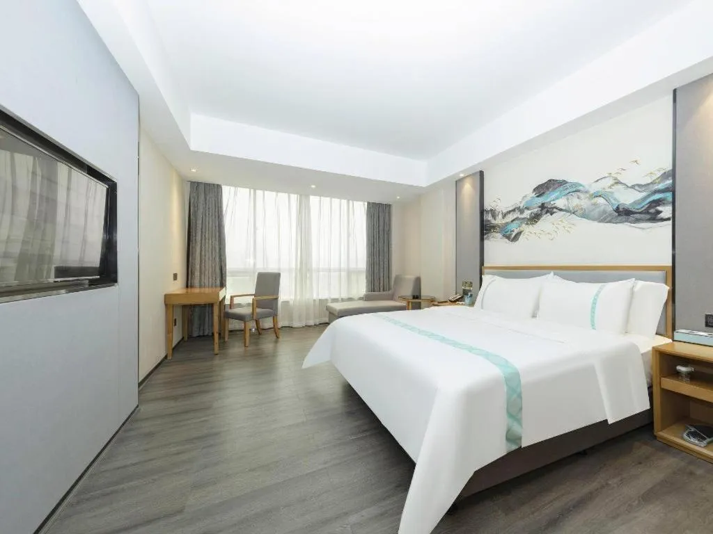 Bed in Xana Lite Huizhou Railway Station