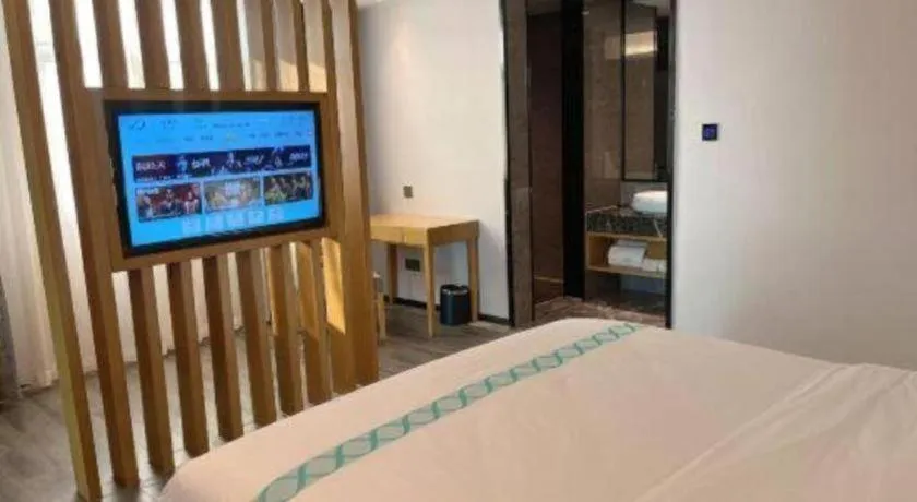 Bed in Xana Lite Huizhou Railway Station