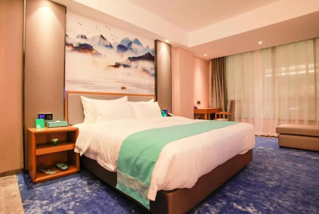 Bed in Xana Lite Huizhou Railway Station