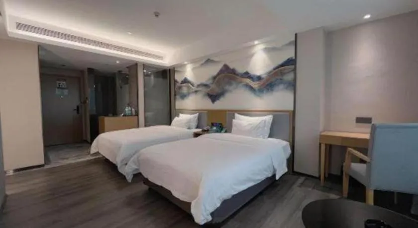 Bed in Xana Lite Huizhou Railway Station