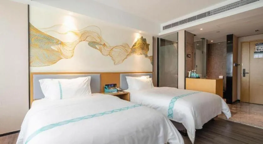 Bed in Xana Lite Huizhou Railway Station