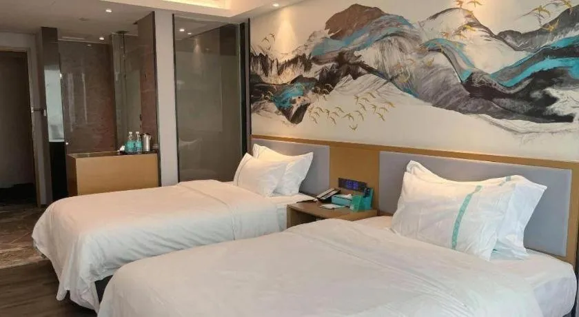 Bed in Xana Lite Huizhou Railway Station