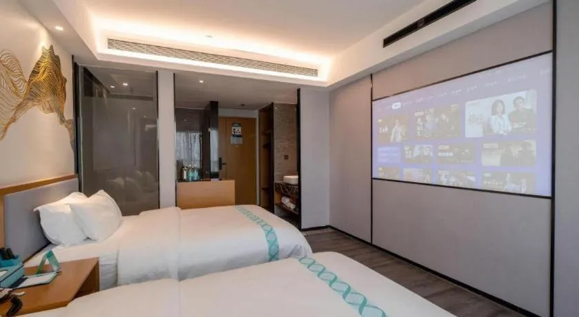 Bed in Xana Lite Huizhou Railway Station