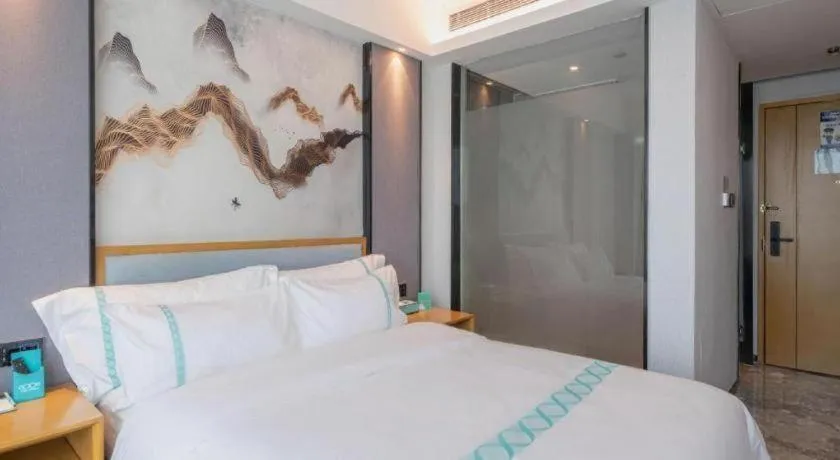 Bed in Xana Lite Huizhou Railway Station