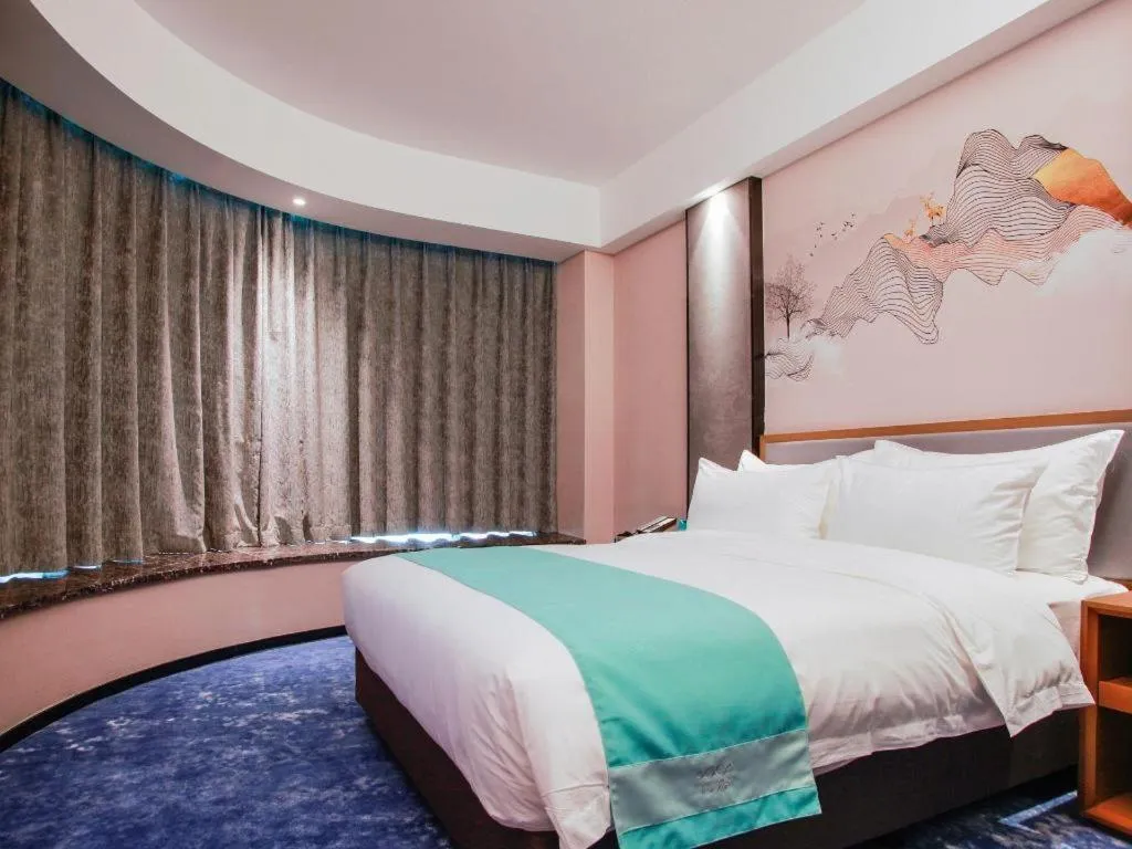 Bed in Xana Lite Huizhou Railway Station