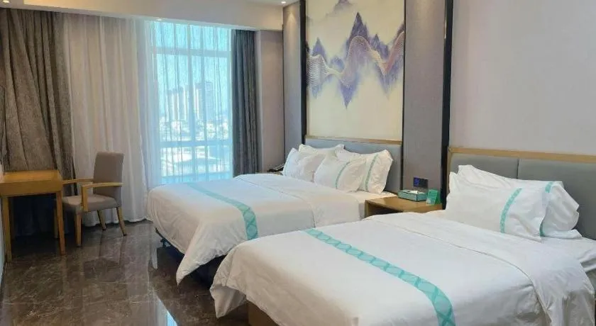 Bed in Xana Lite Huizhou Railway Station