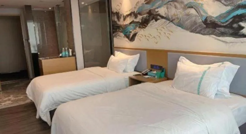 Bed in Xana Lite Huizhou Railway Station