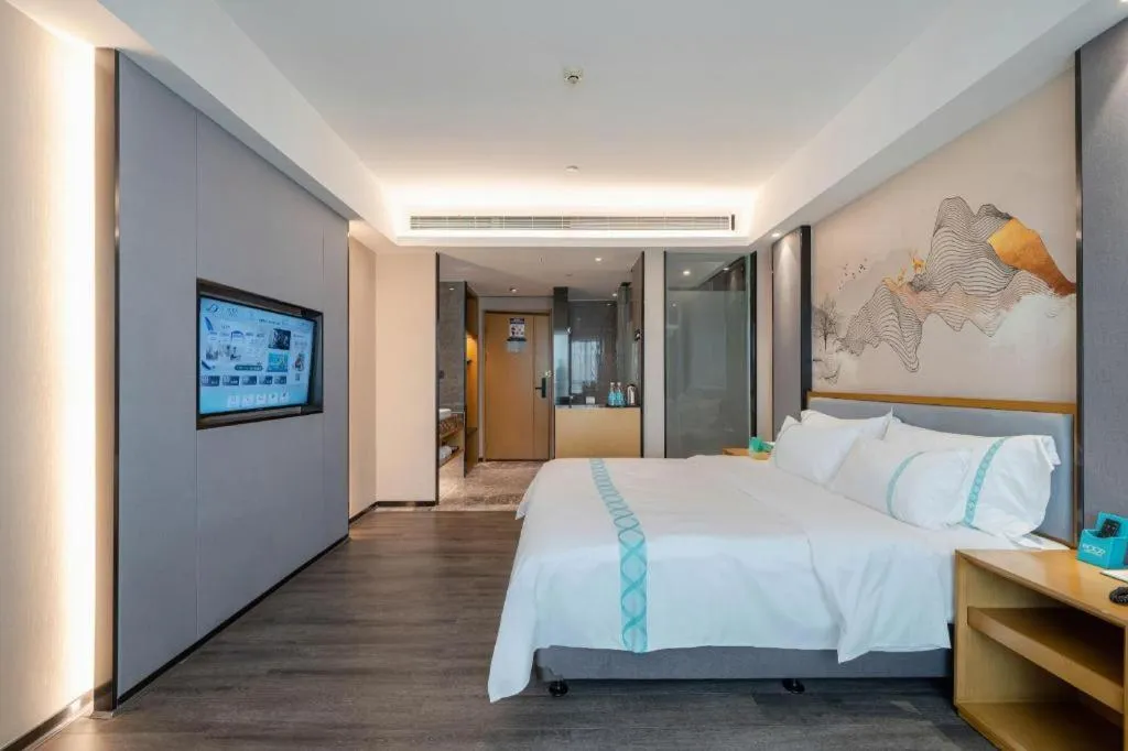 Bed in Xana Lite Huizhou Railway Station