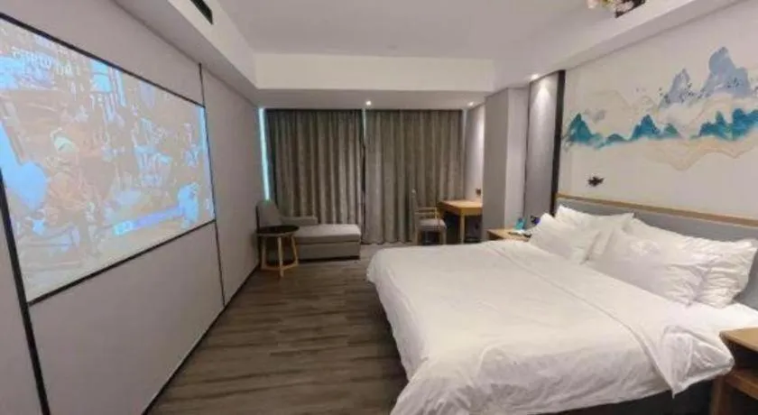 Bed in Xana Lite Huizhou Railway Station