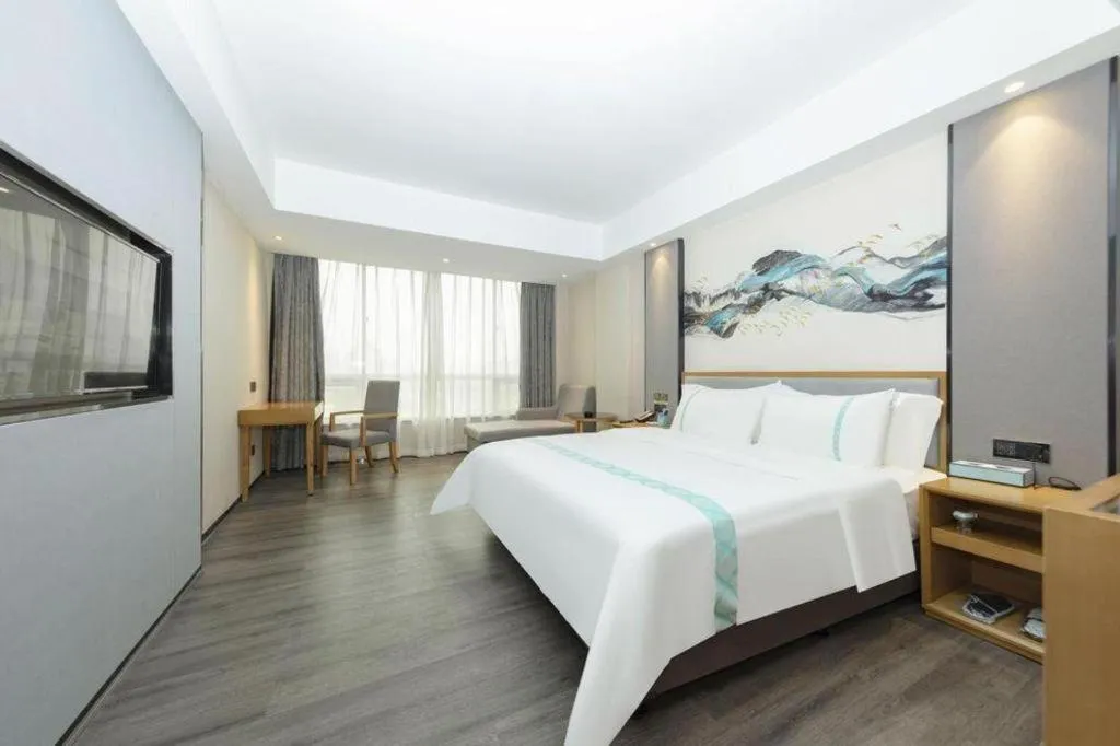 Bed in Xana Lite Huizhou Railway Station