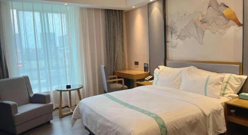 Bed in Xana Lite Huizhou Railway Station