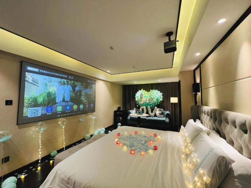 Bed in Xana Hotelle Zhongshan Bus Terminal Fuhuang Road Tianyuecheng