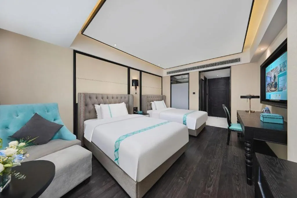 Bed in Xana Hotelle Zhongshan Bus Terminal Fuhuang Road Tianyuecheng