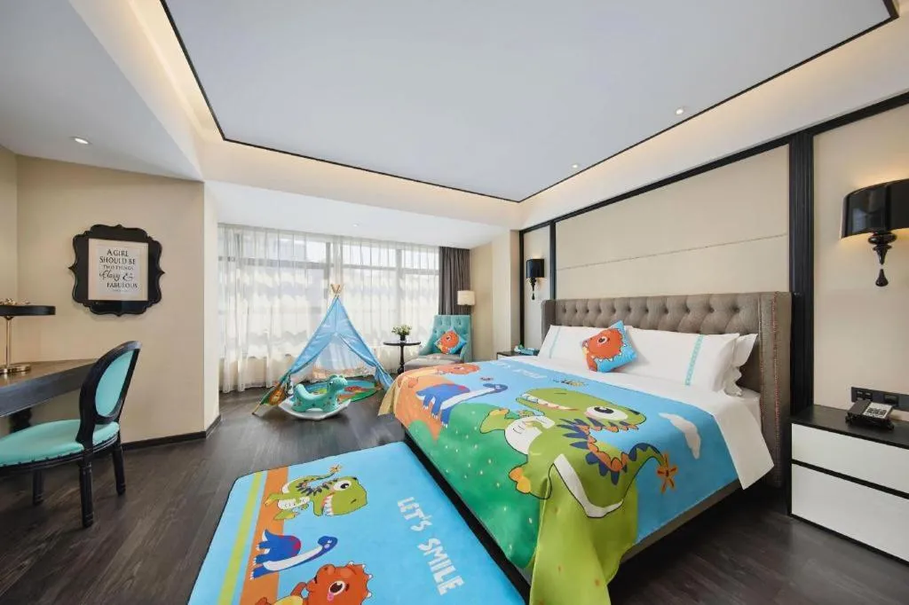 Bed in Xana Hotelle Zhongshan Bus Terminal Fuhuang Road Tianyuecheng