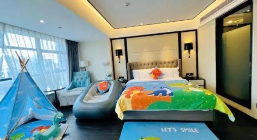 Bed in Xana Hotelle Zhongshan Bus Terminal Fuhuang Road Tianyuecheng