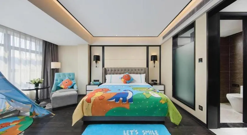 Bed in Xana Hotelle Zhongshan Bus Terminal Fuhuang Road Tianyuecheng