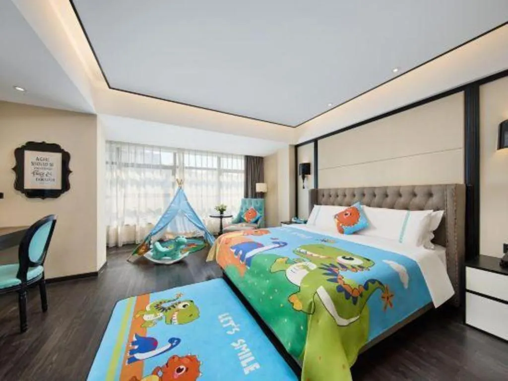 Bed in Xana Hotelle Zhongshan Bus Terminal Fuhuang Road Tianyuecheng