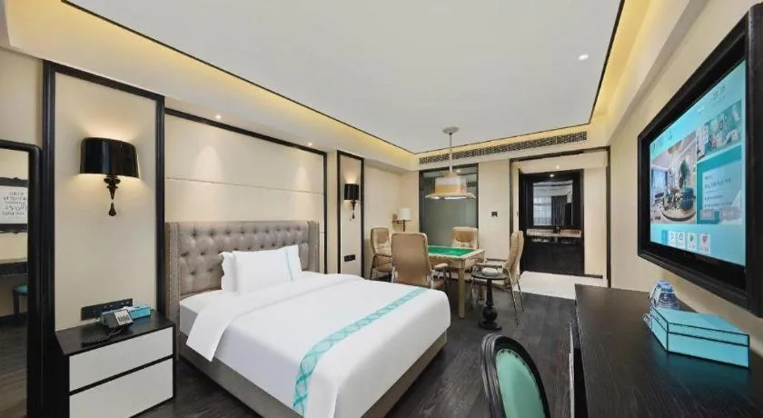 Bed in Xana Hotelle Zhongshan Bus Terminal Fuhuang Road Tianyuecheng