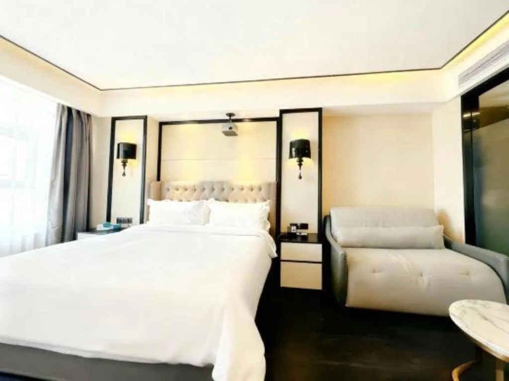 Bed in Xana Hotelle Zhongshan Bus Terminal Fuhuang Road Tianyuecheng