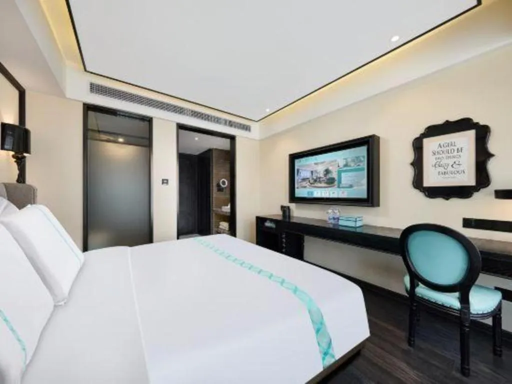 Bed in Xana Hotelle Zhongshan Bus Terminal Fuhuang Road Tianyuecheng