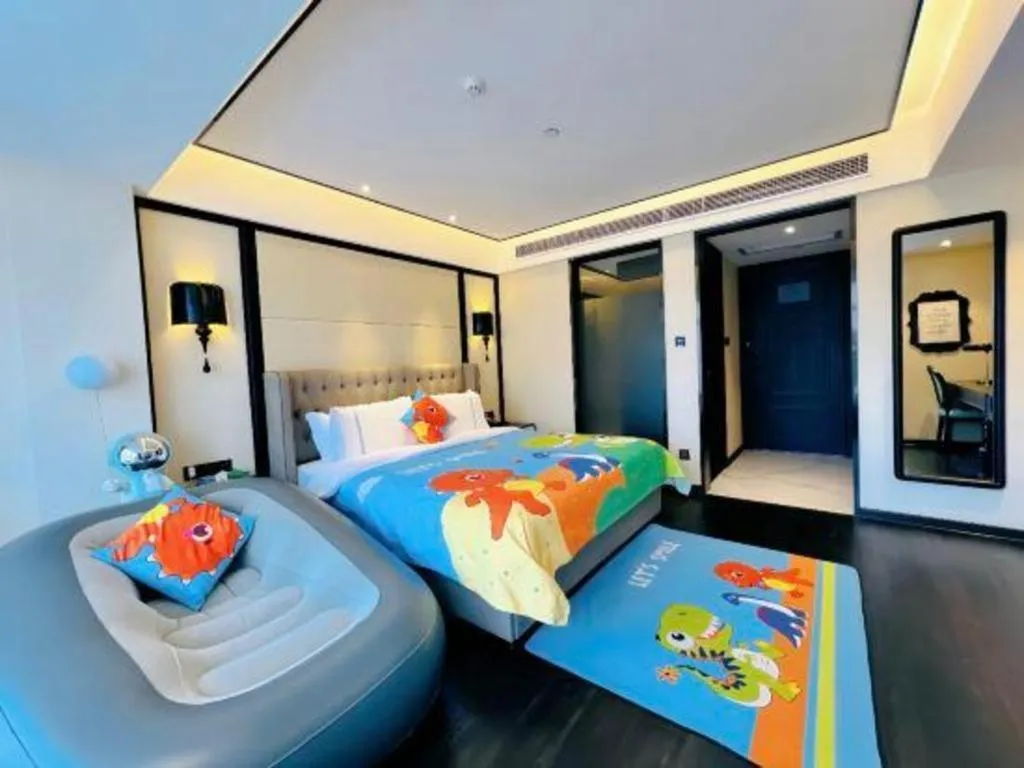 Bed in Xana Hotelle Zhongshan Bus Terminal Fuhuang Road Tianyuecheng