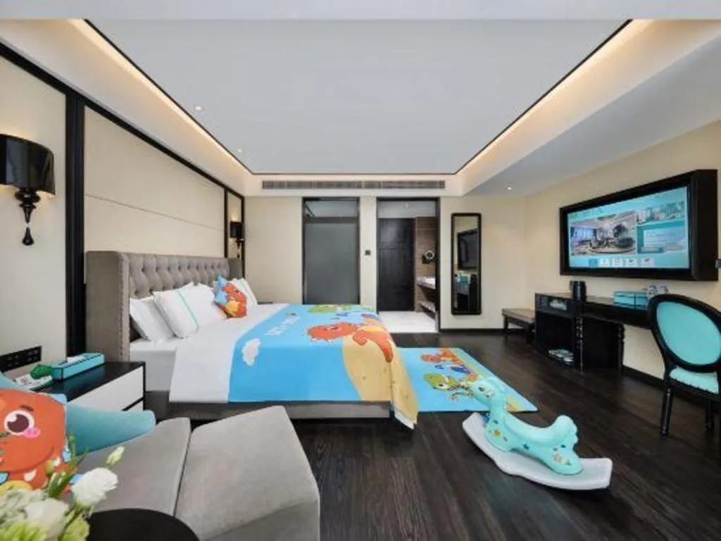 Bed in Xana Hotelle Zhongshan Bus Terminal Fuhuang Road Tianyuecheng