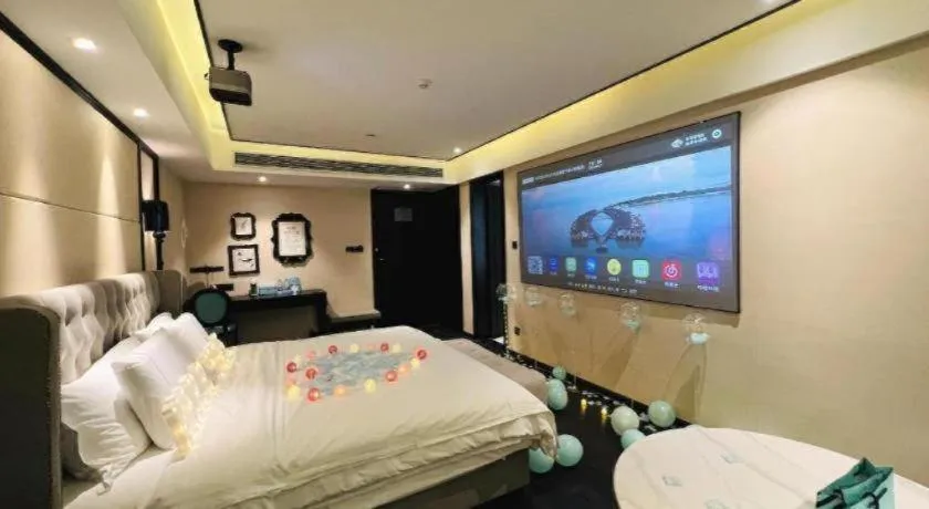Bed in Xana Hotelle Zhongshan Bus Terminal Fuhuang Road Tianyuecheng