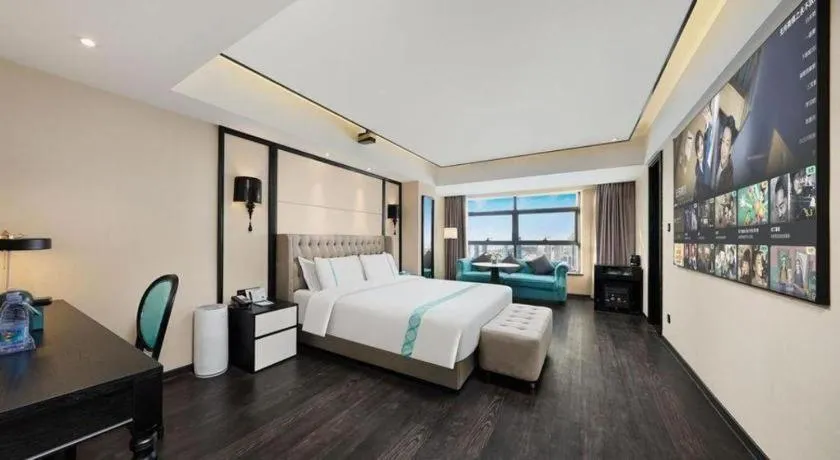 Bed in Xana Hotelle Zhongshan Bus Terminal Fuhuang Road Tianyuecheng