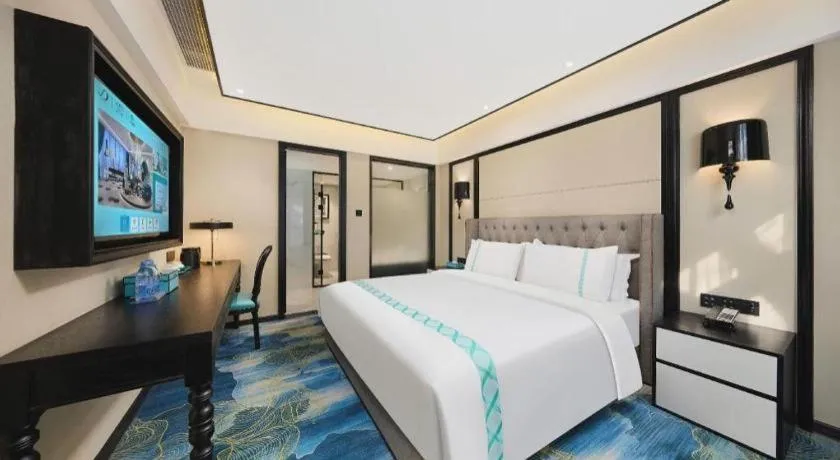 Bed in Xana Hotelle Zhongshan Bus Terminal Fuhuang Road Tianyuecheng