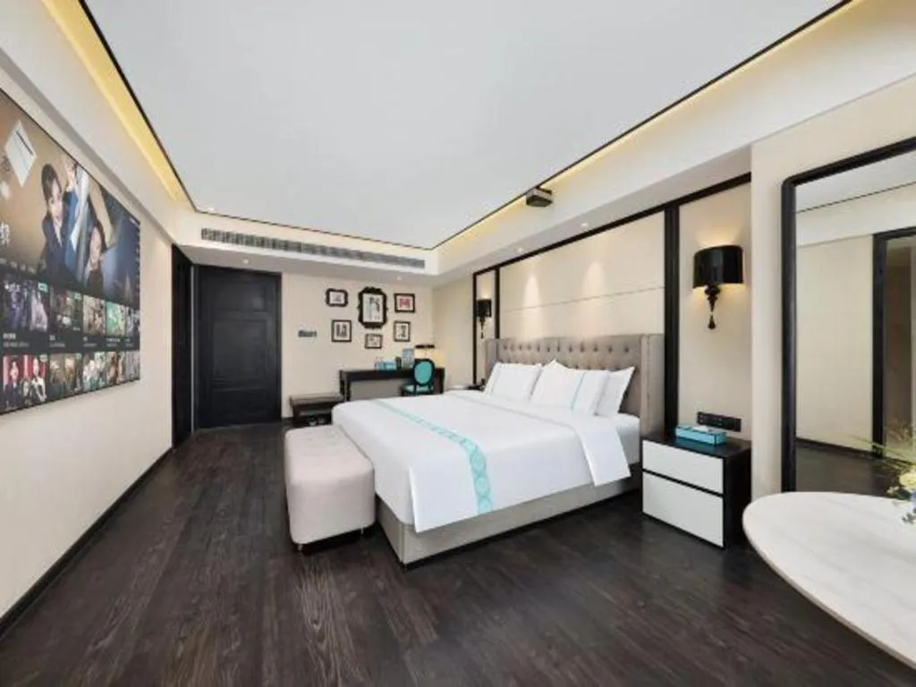 Bed in Xana Hotelle Zhongshan Bus Terminal Fuhuang Road Tianyuecheng