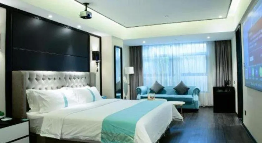 Bed in Xana Hotelle Zhongshan Bus Terminal Fuhuang Road Tianyuecheng