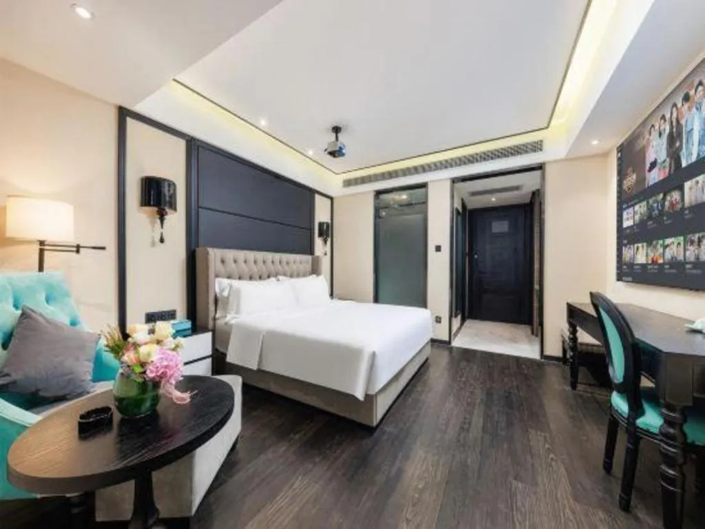 Bed in Xana Hotelle Zhongshan Bus Terminal Fuhuang Road Tianyuecheng