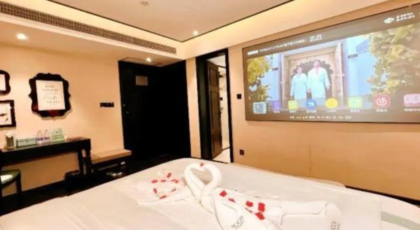 Bed in Xana Hotelle Zhongshan Bus Terminal Fuhuang Road Tianyuecheng