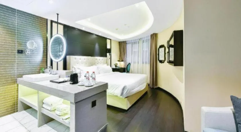 Bed in Xana Hotelle Wuxi Railway Station Zhongshan Road