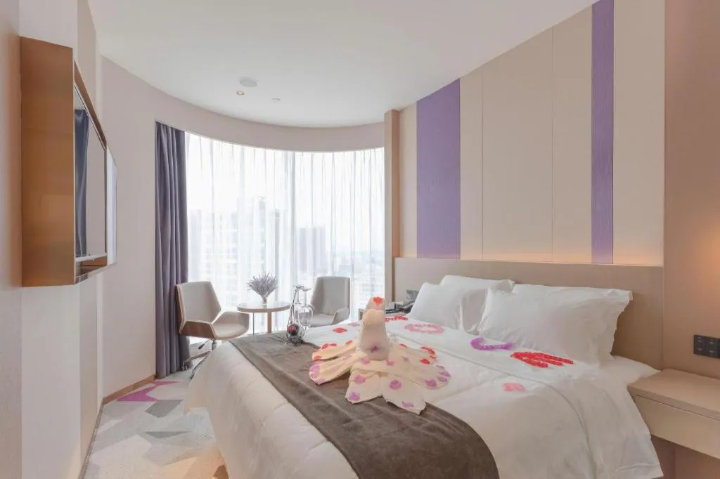 Bed in Lavande Hotel Huazhou Beijing Road