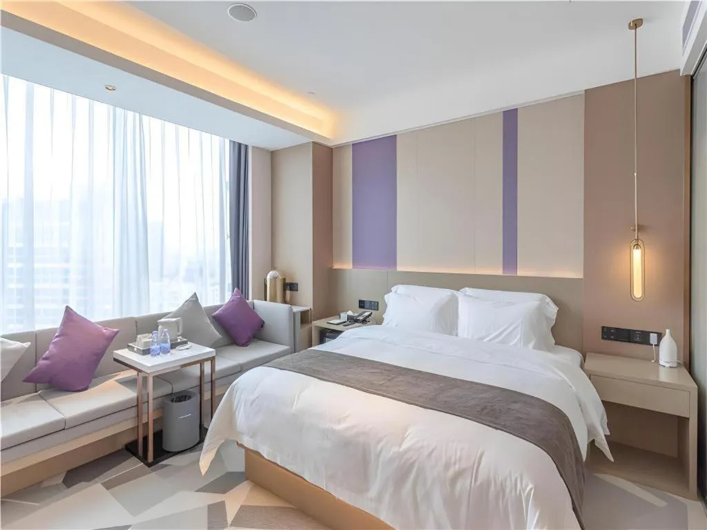 Bed in Lavande Hotel Huazhou Beijing Road